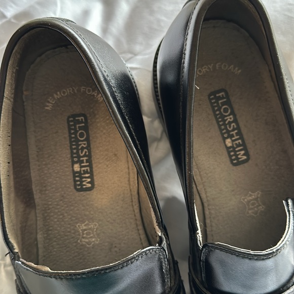 Florsheim men memory foam black size 12D shoes main image 11